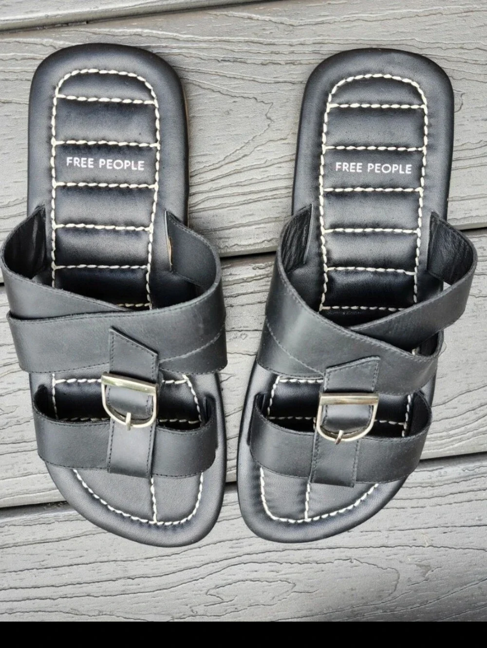 Free People Sloan Buckle Sandal/ 11